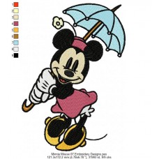 Minnie Mouse 07 Embroidery Designs